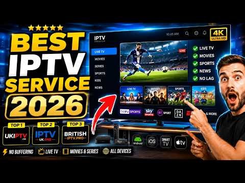 Best IPTV Service 2026 – Top IPTV Providers Compared (Full Review & Setup Guide)