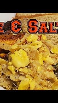 HOW TO COOK ACKEE AND SALTFISH ((JAMAICAN STYLE))