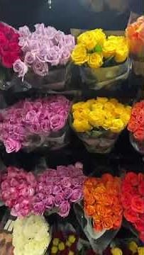 Flower arrangements at Costco