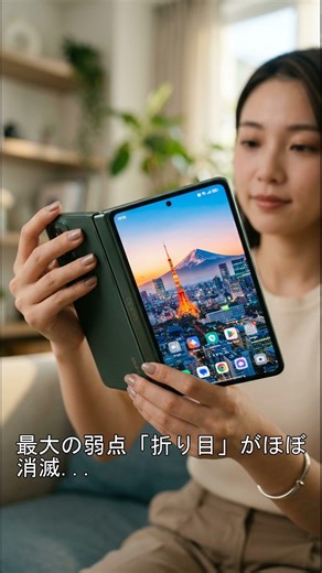 折り目消えた？Oppoの新型折りたたみスマホが凄すぎる...！