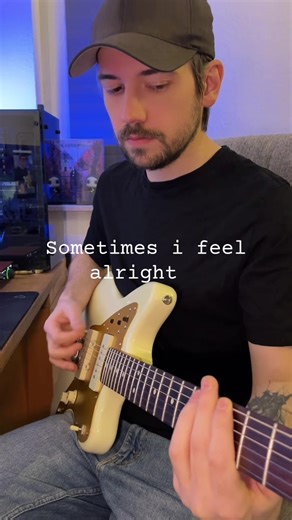 Electric Guitar Cover: Sometimes I Feel Alright