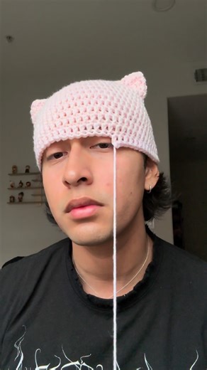 Dare | Crochet kitty mask. I finally made a pattern for it and it’s available on my Etsy or website. Links in bio!!! Should I make a YouTube... | Instagram