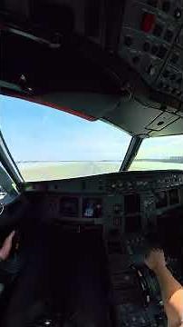 Airbus A320 Cockpit View: Epic CFM Takeoff ✈️