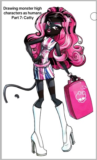 Miss pop star ⭐️ #monsterhigh #fyp #foryou #blowthisup #trendingvideo | Catty Noir