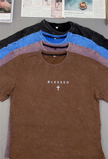 Vintage wash for that retro vibe 🕰️ #VintageTee #MensFashion #RetroStyle #tiktokshopcreatorpicks #tiktokshopjumpstartsale