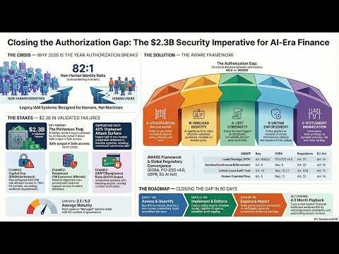 The Authorization Gap: Why AI Agents Are Financial Services' Biggest Security Blind Spot