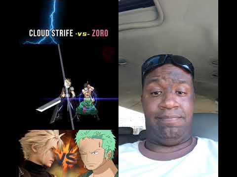 Cloud Strife Vs Zoro #onepiece #awesome #juggalojigsaw #finalfantasy #youtubeshorts #shorts #short