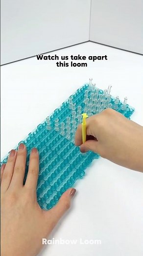 Destroying this loom because…? #rainbowloom #rainbowloom360