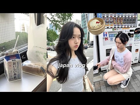 JAPAN VLOG🍡: kamakura trip, shopping in harajuku & shinjuku, cute japan haul, convenience store food
