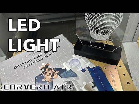 LED Light, a Carvera Air Example Project