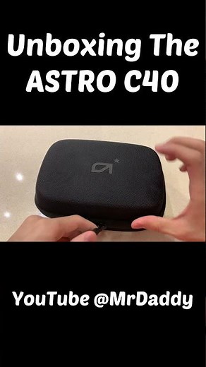 Unboxing The Astro C40 Controller..🖤🎮 #shorts