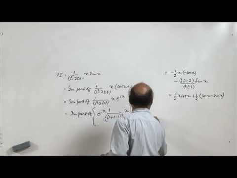 Lecture 8:Methods for finding Particular Integral for second-order linear differentia #swayamprabha