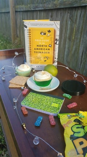 "The Field Guide to the North American Teenager" Book Discussion and Key Lime Pie Cupcakes Recipe