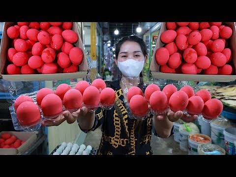 Market Show - Have You Ever Seen And Cook This Century Eggs Before - Cooking Century Eggs Recipe