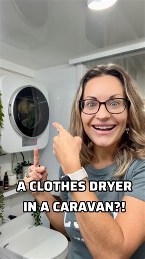 🌧️ RAIN, RAIN… GO AWAY! (Or at least let us dry our undies!) 😬 Living in a caravan full-time means we’ve had to think outside the square when it comes to drying our clothes—especially during wet seasons. And if you’ve been in Southeast Queensland the past couple of years, you’ll know just how WET it’s been! When we come back to SEQ for any extended period of time, drying clothes is always a struggle. So here’s how we do it while living in the van without paying to use dryers : 1. Slide n Dry P