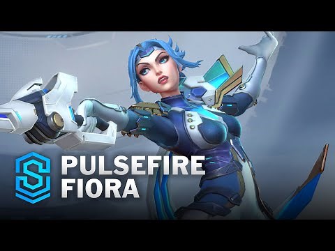 Pulsefire Fiora Wild Rift Skin Spotlight