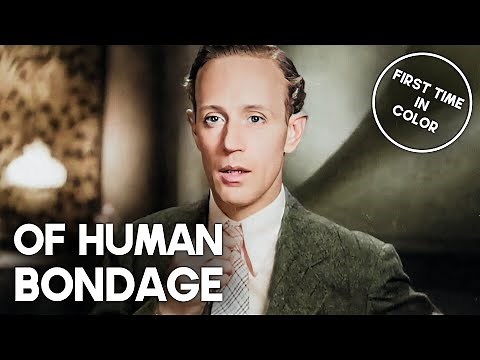 Of Human Bondage | COLORIZED | Classic Romantic Film | Bette Davis
