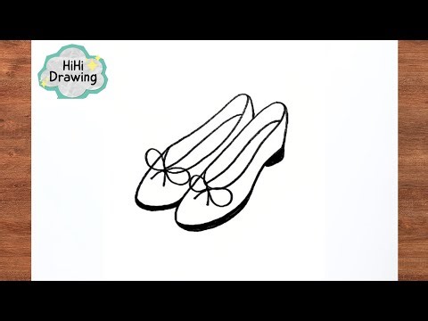 How To Draw a Shoes | Outerwear Drawing Step by Step