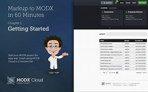 Getting Started with MODX - using MODX Cloud