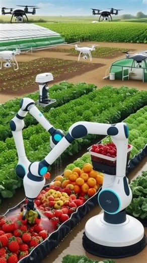 modern farming You can't believe it - mind blowing #farming #farmerstruggle #modern #robotsfarming