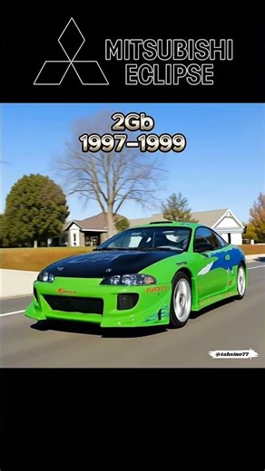 Mitsubishi Eclipse Evolution (1990-2012) | Every Generation