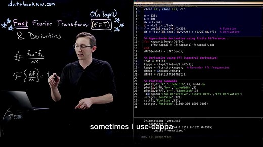 傅里叶分析#21 利用FFT做函数求导 [Matlab仿真]