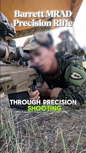 Barrett MRAD Sniper Rifle Live Fire
