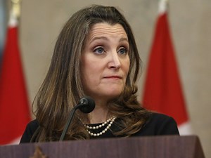 Emergencies Act debate: Freeland says banks now freezing protesters’ accounts
