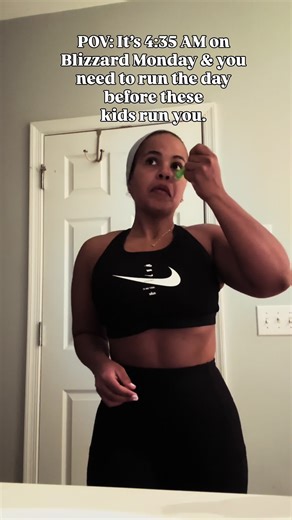 Finding Peace in a Blizzard: Early Morning Motivation