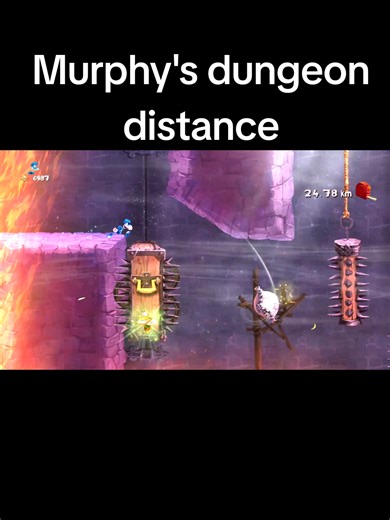 Murphy's Dungeon Distance in Rayman Legends Gameplay