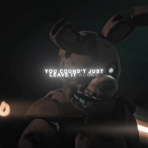 Spring Bonnie Edit: FNAF Movie Tribute