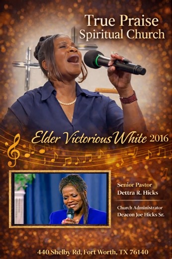~ True Praise Spiritual Church ~ Senior Pastor Dettra Hicks and Church Administrator Deacon Joe Hicks Sr. | Angie Allen