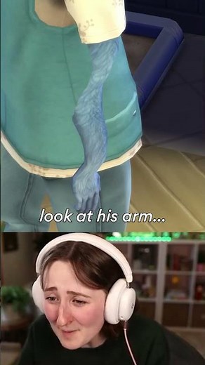 my werewolf is completely glitched #sims4