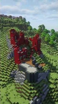 Burg Westfels #minecraft #minecrafttimelapse #minecraftbuilding #minecraftcastle