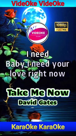 Take Me Now - Karaoke Version