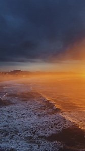 A golden Sunset in Biarritz, France. #france #sunset #naturephotography #naturebeauty #nature Nature at its Best | Nature at its Best