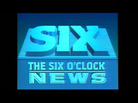 BBC | Six O'Clock News | Intro/Outro 1984-1993 - transparent