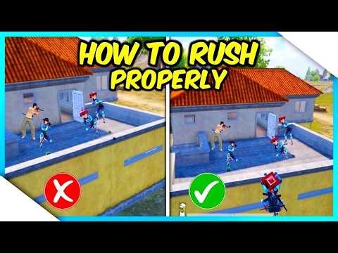 This Rush Technique Makes You UNSTOPPABLE 🔥 PUBG Mobile GUIDE