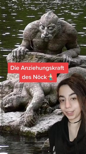 Im Erzberg beim Leopoldsteinersee wurde einer Sage zufolge ein Flussmann eingefangen. Diese erwarb durch Handel seine Freiheit und verschwand im Wassermannsloch, einer kleinen Quelle 🧜🏻‍♂️ #malemaid #nöck #isee #stormy