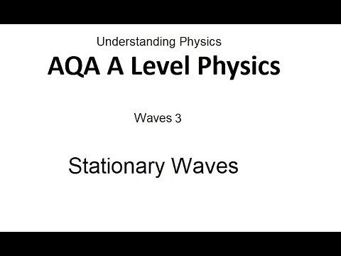 AQA A Level Physics: Stationary Waves