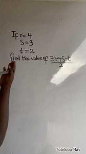 Inputing numbers for terms #maths #fypシ #school #grade #mathstutor #viral