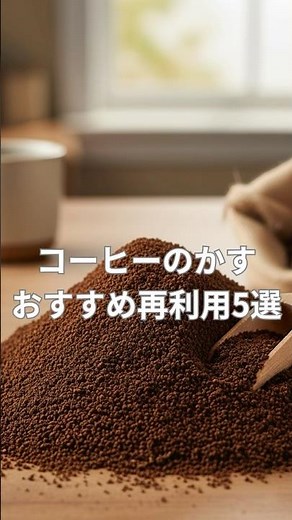 コーヒーかすのおすすめ再利用5選