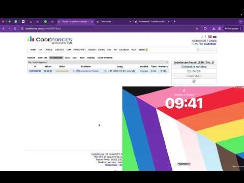Codeforces Round 1058 (Div. 1) (63rd) | Back to Grandmaster