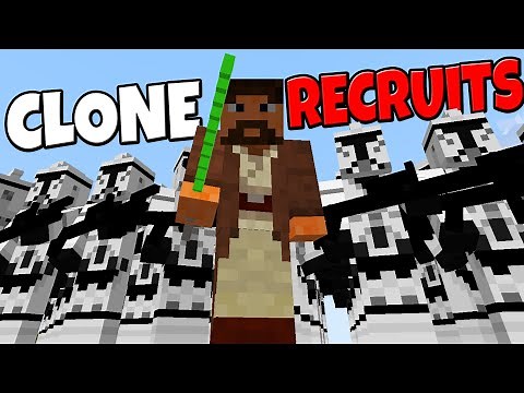 I Recruit CLONES for my ARMY! - Minecraft: Clone Wars Survival Mod 3