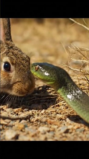 Brave Rabbit vs Deadly Snake 🐇🐍 | Unbelievable Wildlife