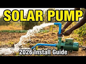 How To Install A Solar Water Pump : DIY Solar Water Pump Setup