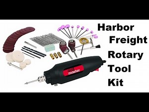 Drill master Harbor Freight rotary tool review