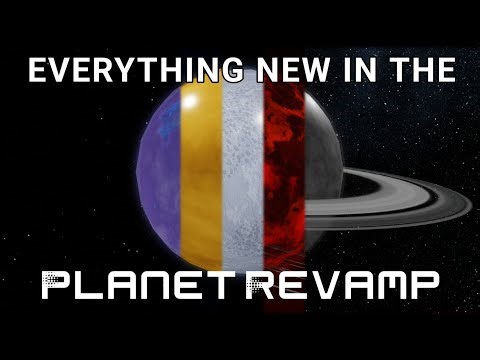 Planets Revamp Update - Innovation inc spaceship