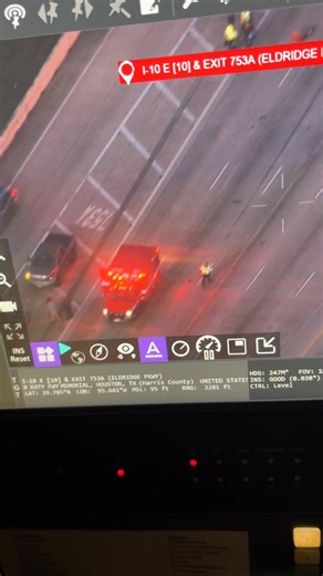 BREAKING: Multi-Vehicle Accident with 18-Wheeler Causes Severe Delays on Katy Freeway Inbound. #TrafficAlert #accident #crash | ABC 13 - Tammy Rose