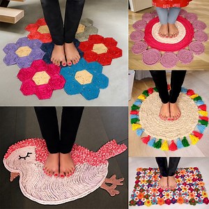 419K views · 10K reactions | Old Clothes!! Doormat Making | Reuse Ideas | Old Dress Craft | Hetal's Art | Facebook